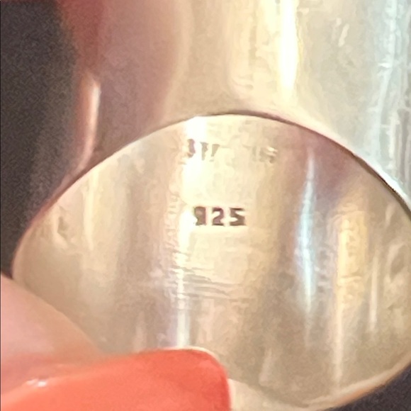 925 STERLING Silver Turquoise Ring - Picture 3 of 8